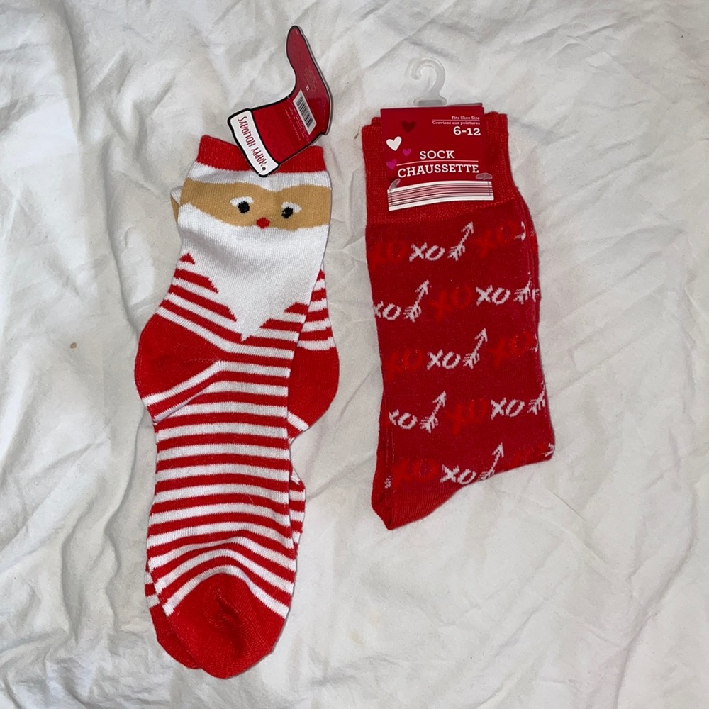 Christmas Socks NWT